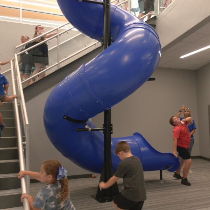 Slide at Charlestown Elementary School - 7.16.25